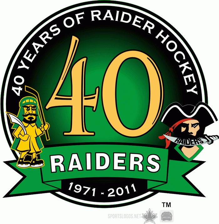 prince albert raiders 2011 anniversary logo iron on heat transfer
